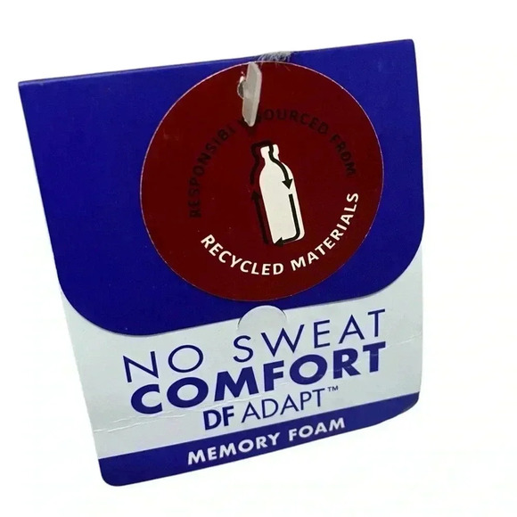 Dearfoams Slippers Womens Medium (7-8) Sleet Memory Foam Cozy Comfy Relaxing NWT - Picture 4 of 4